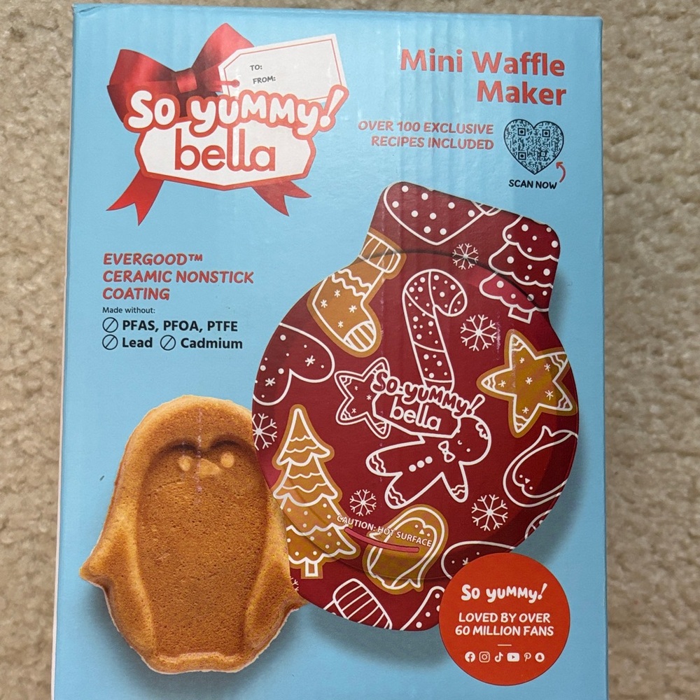 So Yummy Bella Mini Waffle Maker